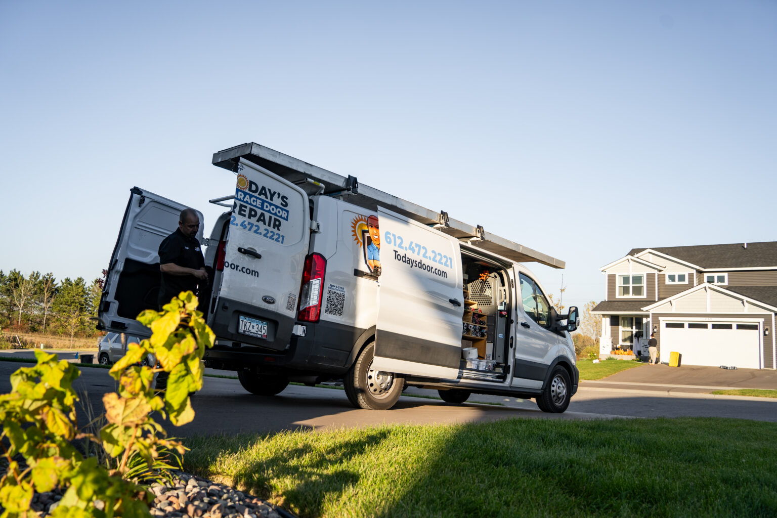 Technician at a Twin Cities home